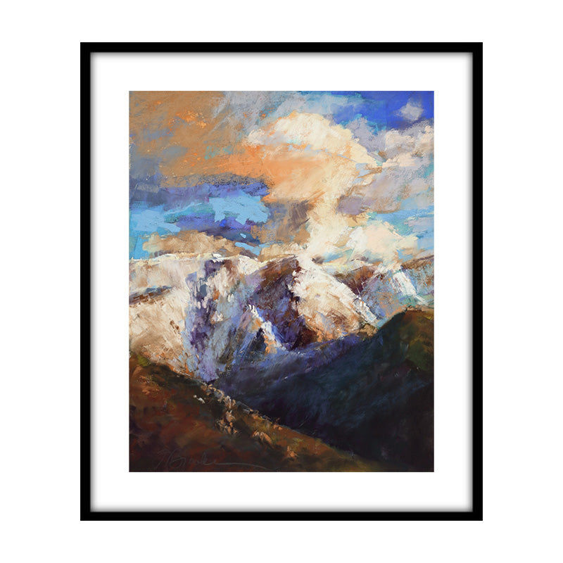 Framed fine art paper print of Cumulation by Denali Brooke