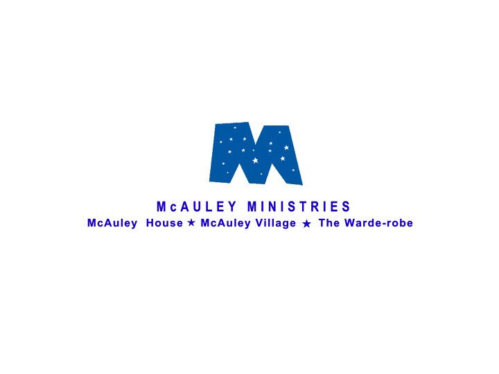 McAuley Ministries Logo: McAuley House, McAuley Village, The Warde-robe