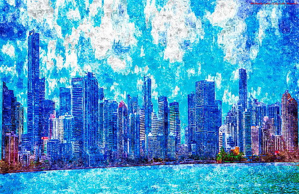 City Life Miami Print Michaels Lyric